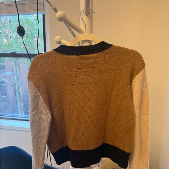 Frame Colorblock Cashmere Sweater Size XS - Picture 4 of 4